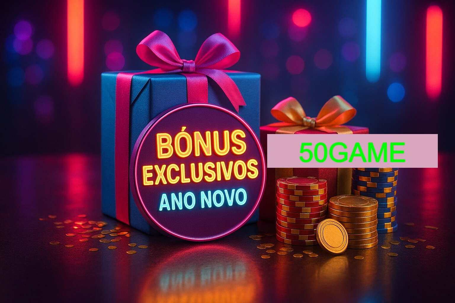 Promoções de Ano Novo no 50GAME